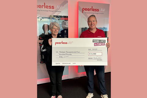 Peerless-AV’s annual golf day raised £13,500 for Young Lives vs Cancer